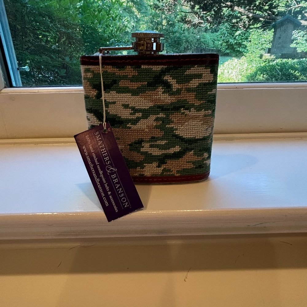 Smathers and Branson Camo Flask